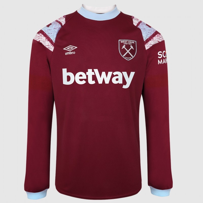 Thailande Maillot West Ham United Domicile ML 2022-23